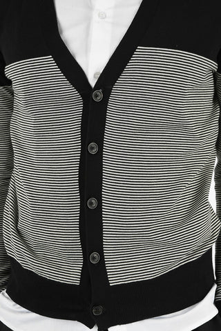 MM14 Cardigan a Righe