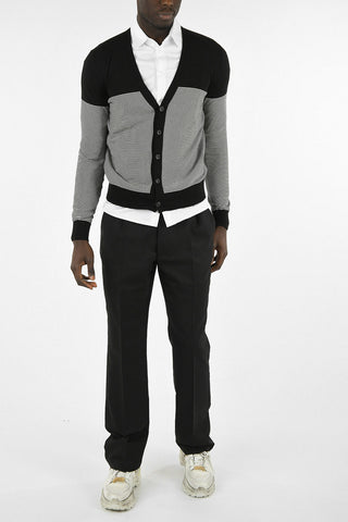 MM14 Cardigan a Righe