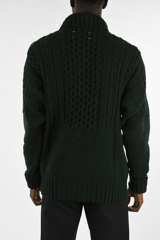 MM10 Wool Cable Knit Sweater
