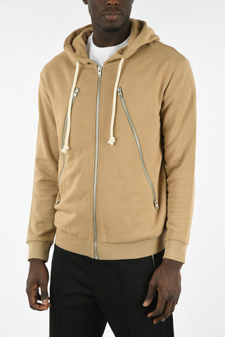 MM14 Felpa con Zip e Cappuccio