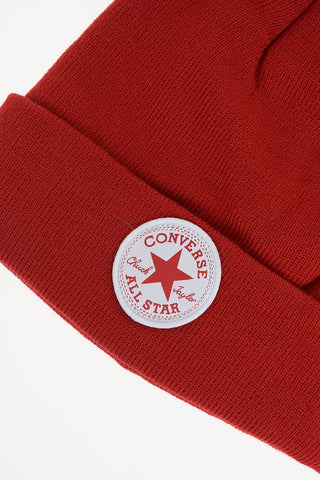 ALL STAR ribbed Beanie with Logo