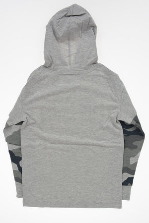 Hooded T-Shirt with Logo