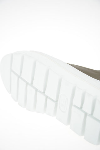 MM6 5cm Leather Sneakers with Platform