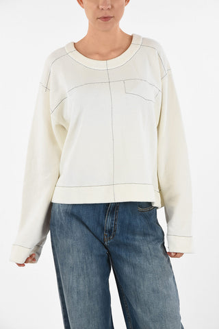 MM6 Visible Stitching Sweatshirt