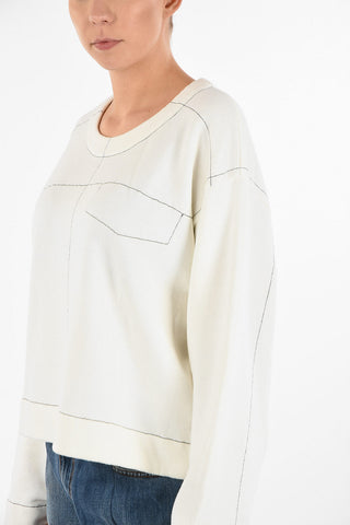 MM6 Visible Stitching Sweatshirt