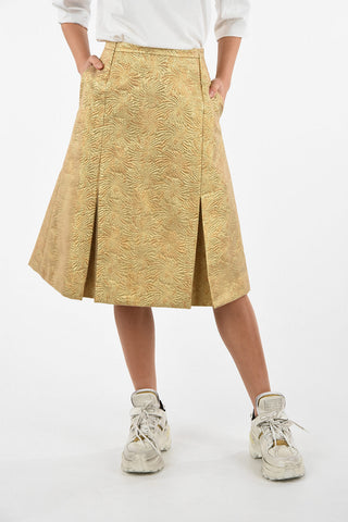 MM0 Brocade Fabric Skirt