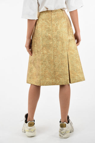 MM0 Brocade Fabric Skirt