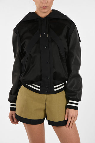 MM1 Bomber Con Inserti in Seta e Pelle