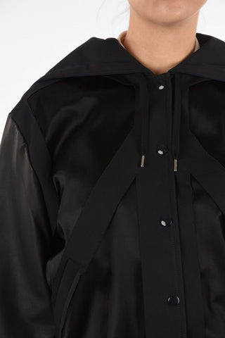 MM1 Bomber Con Inserti in Seta e Pelle