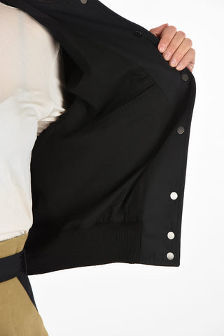 MM1 Bomber Con Inserti in Seta e Pelle