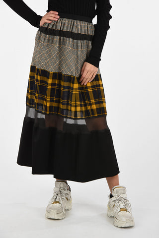 MM1 District Check Gipsy Skirt