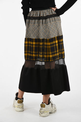 MM1 District Check Gipsy Skirt
