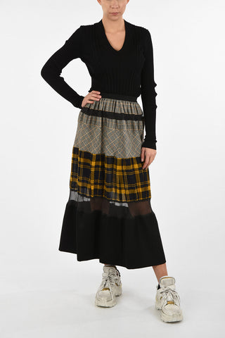 MM1 District Check Gipsy Skirt