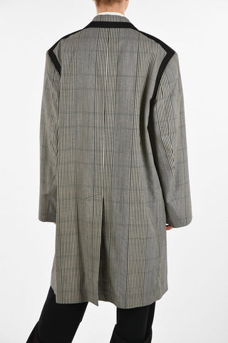 MM4 Cappotto Oversize a righe