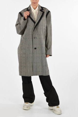 MM4 Cappotto Oversize a righe