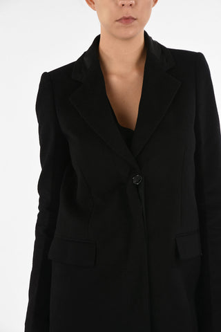 MM4 Snap Button Silk Insert Coat
