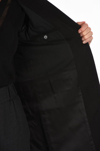 MM4 Snap Button Silk Insert Coat