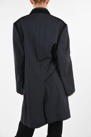 MM4 Cappotto Oversize a Righe
