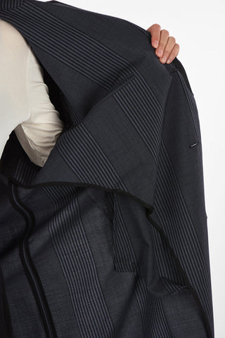 MM4 Cappotto Oversize a Righe