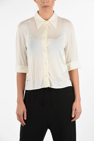 MM6 3/4 Sleeve Blouse