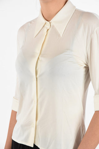 MM6 3/4 Sleeve Blouse