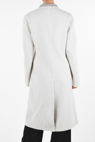 MM4 Center Vent 1-Button Cashmere Coat