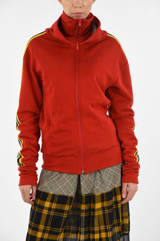 MM0 Full Zip Sweatshirt With Contrasting Side Bands