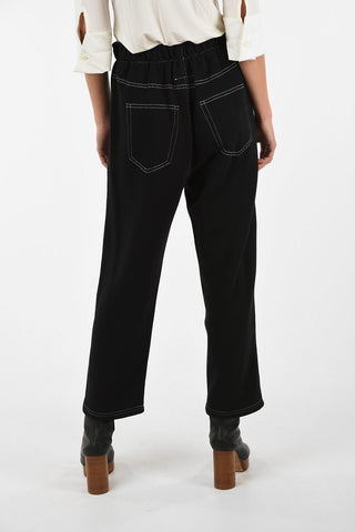 MM6 Drawstring Waist Jogger Pants