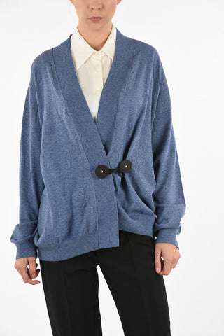 MM6 Cardigan in Lana e Cotone