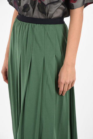 MM4 Double Split-side Hem Circle Skirt