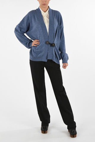 MM6 Cardigan in Lana e Cotone