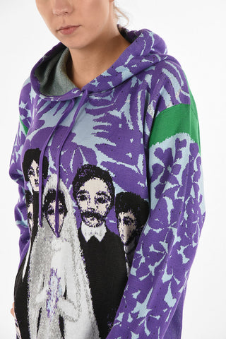 MM1 Hooded Printed Sweater