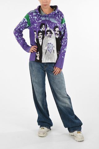 MM1 Hooded Printed Sweater