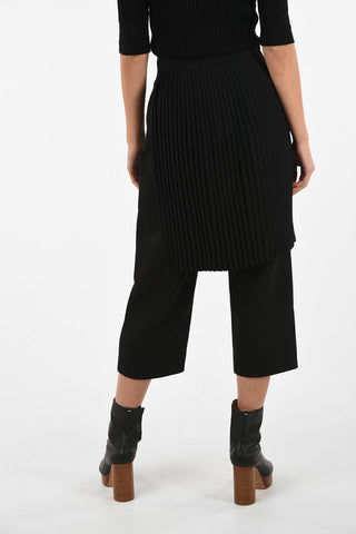 MM6 Pantalone Capri Con Dettaglio Plissé