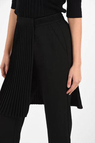 MM6 Pantalone Capri Con Dettaglio Plissé