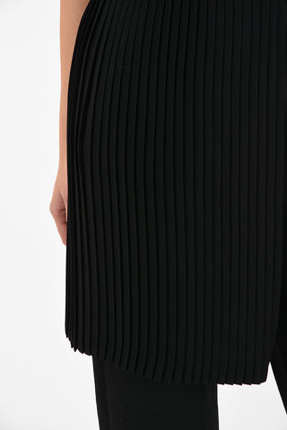 MM6 Pantalone Capri Con Dettaglio Plissé
