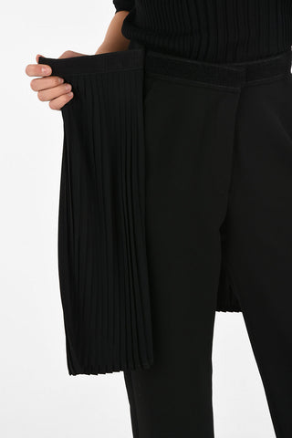 MM6 Pantalone Capri Con Dettaglio Plissé