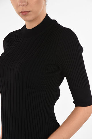 MM4 Ribbed Slim Fit Turtle Neck Sweater