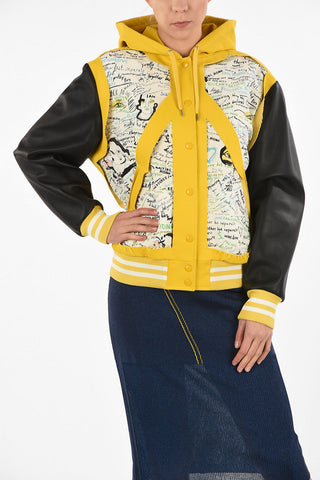 MM1 Hooded Printed Bomber
