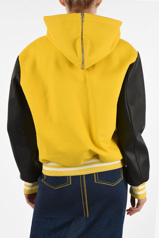 MM1 Hooded Printed Bomber
