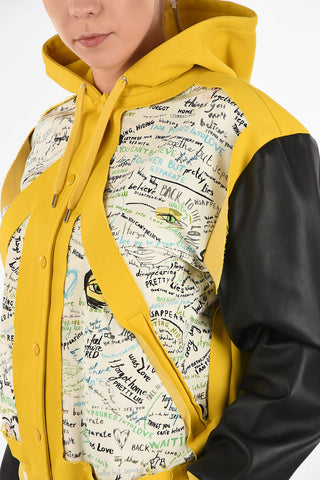 MM1 Hooded Printed Bomber