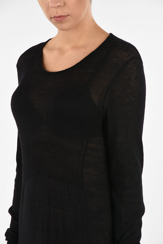 MM4 Knit Sheer Maxi Dress