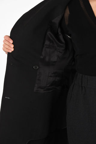 MM1 Double Breasted Coat with Lurex Detail