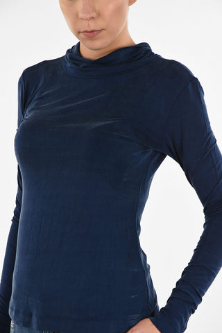 MM6 T-shirt a Collo Alto