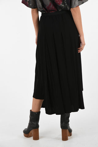MM4 Split-Side Hem Circle Skirt