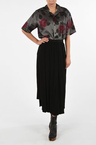 MM4 Split-Side Hem Circle Skirt