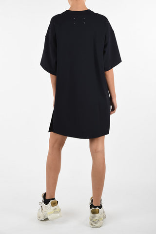 MM1 Split-Side Hem Knit Above Knee Tunic Dress