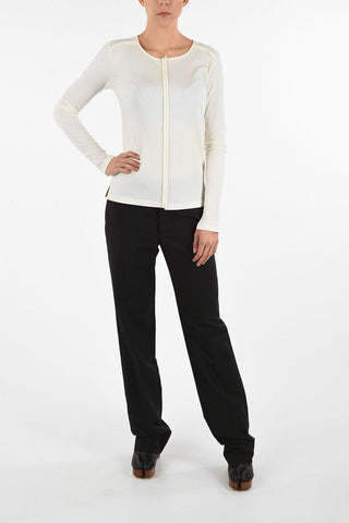 MM6 Long Sleeves Ribbed T-shirt