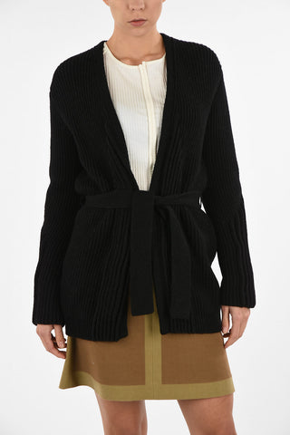 MM4 Wool Cardigan with Belt