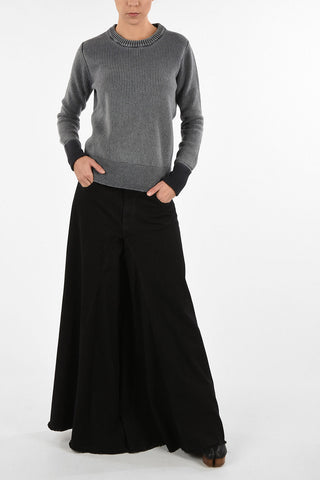 MM0 Ribbed Crew-Neck Sweater